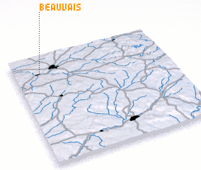 3d view of Beauvais