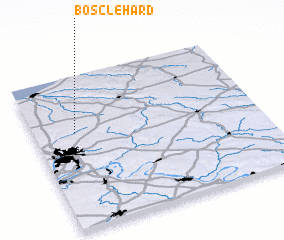 3d view of Bosc-le-Hard