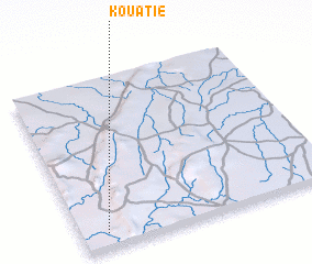 3d view of Kouatié