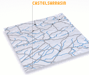 3d view of Castelsarrasin