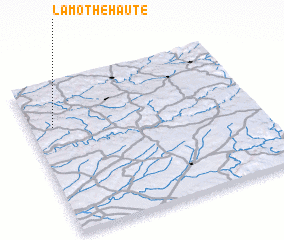 3d view of Lamothe Haute