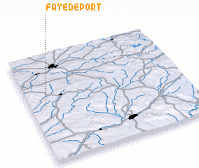 3d view of Faye de Port