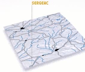 3d view of Sergeac