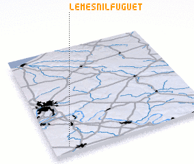 3d view of Le Mesnil-Fuguet