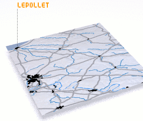 3d view of Le Pollet