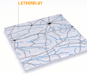 3d view of Le Tremblay