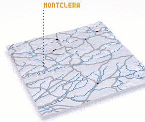 3d view of Montcléra