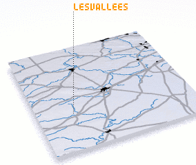 3d view of Les Vallées