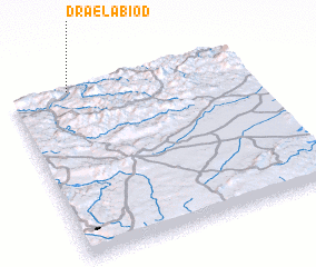 3d view of Dra el Abiod