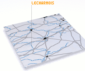 3d view of Le Charmois