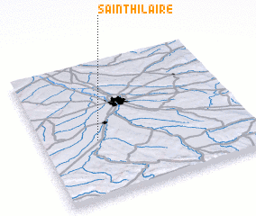 3d view of Saint-Hilaire