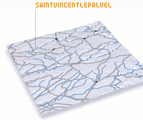 3d view of Saint-Vincent-le-Paluel