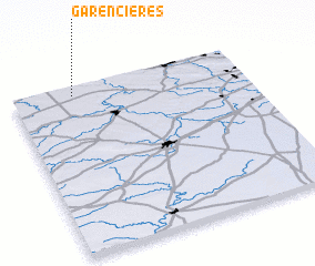 3d view of Garencières