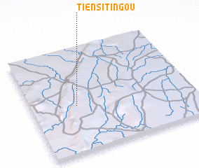 3d view of Tiensitingou