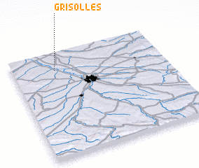 3d view of Grisolles