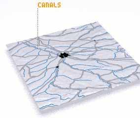 3d view of Canals