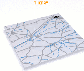 3d view of Thenay