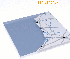 3d view of Mesnil-en-Caux