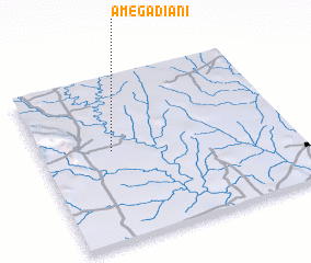 3d view of Amégadiani