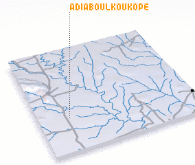 3d view of Adiaboulkoukopé