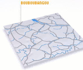 3d view of Boubou Bangou