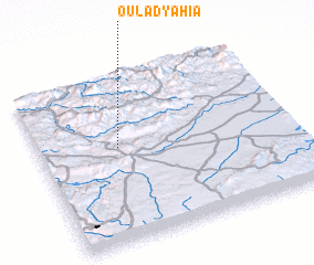 3d view of Oulad Yahia