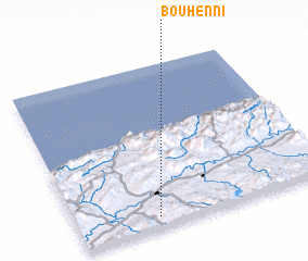 3d view of Bou Henni