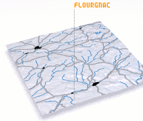 3d view of Flourgnac