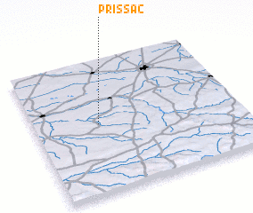 3d view of Prissac