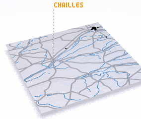 3d view of Chailles