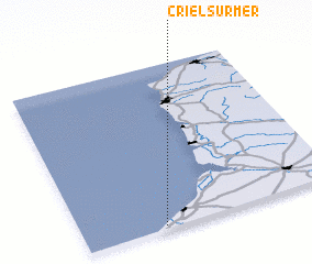 3d view of Criel-sur-Mer