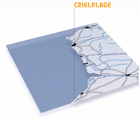 3d view of Criel-Plage