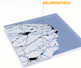 3d view of Waldringfield