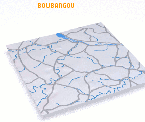 3d view of Bou Bangou