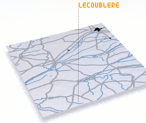 3d view of LʼÉcoublère