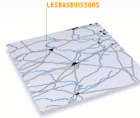 3d view of Les Bas Buissons