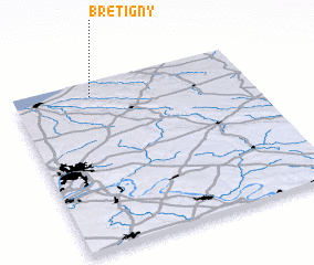 3d view of Brétigny