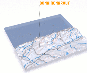 3d view of Domaine Marouf