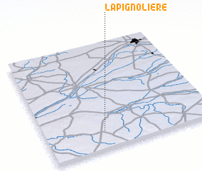 3d view of La Pignolière