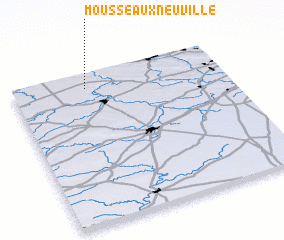 3d view of Mousseaux-Neuville