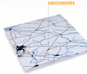 3d view of Vaux-sur-Eure