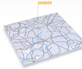 3d view of Soudou