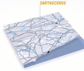 3d view of Santas Creus