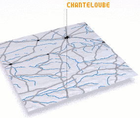 3d view of Chanteloube