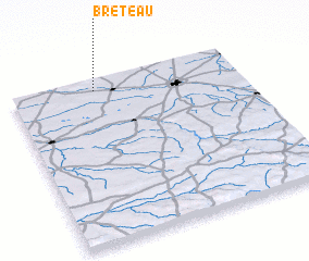 3d view of Brêteau