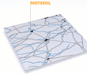 3d view of Montreuil