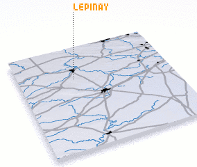 3d view of LʼÉpinay