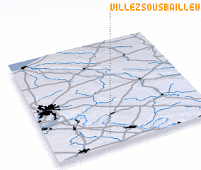 3d view of Villez-sous-Bailleul