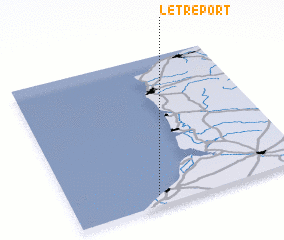 3d view of Le Tréport