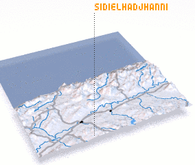 3d view of Sidi el Hadj Hanni